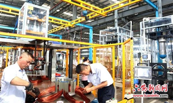 江淮電機建設“數字化車間” 實現工效雙提升。