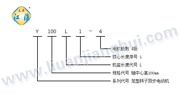 Y系列三相異步電動機_型號意義說明_六安江淮電機有限公司