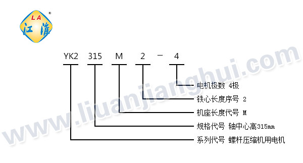 YK2空壓機專用三相異步電動機_型號意義說明_六安江淮電機有限公司